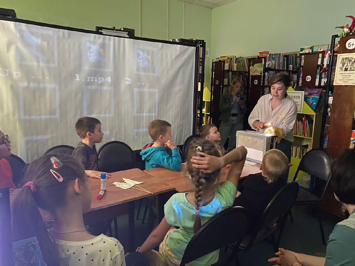 Домодедово, библионочь-2023, чтение, книги, мастер класс, театр теней