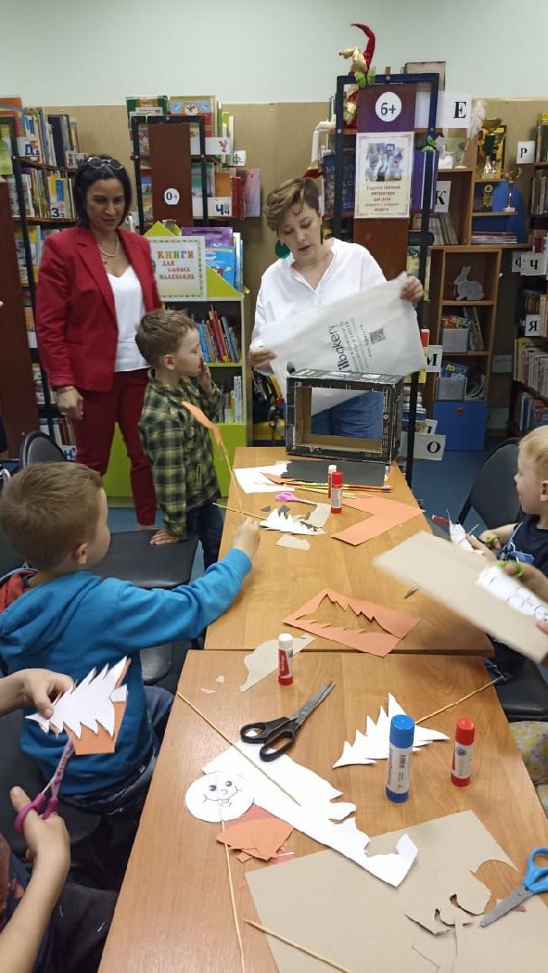 Домодедово, библионочь-2023, чтение, книги, мастер класс, театр теней