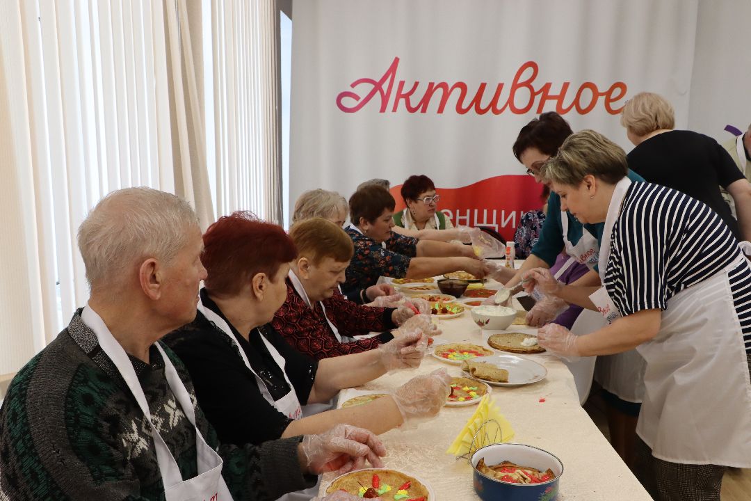 Масленца, блины, активное долголетие