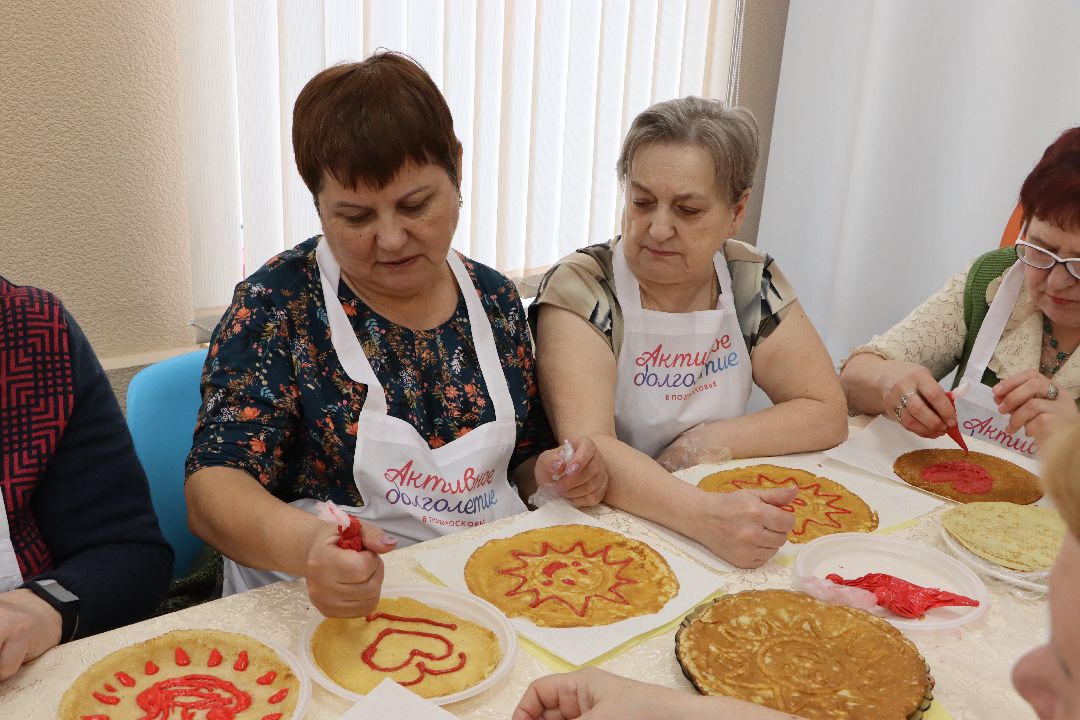 Масленца, блины, активное долголетие