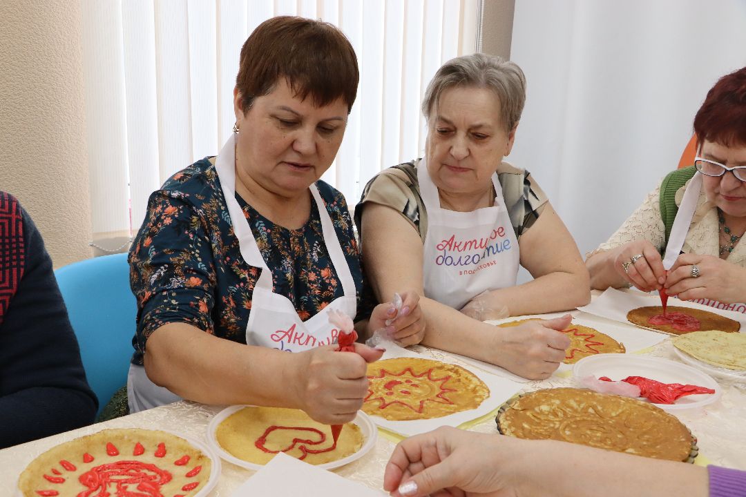 Масленца, блины, активное долголетие