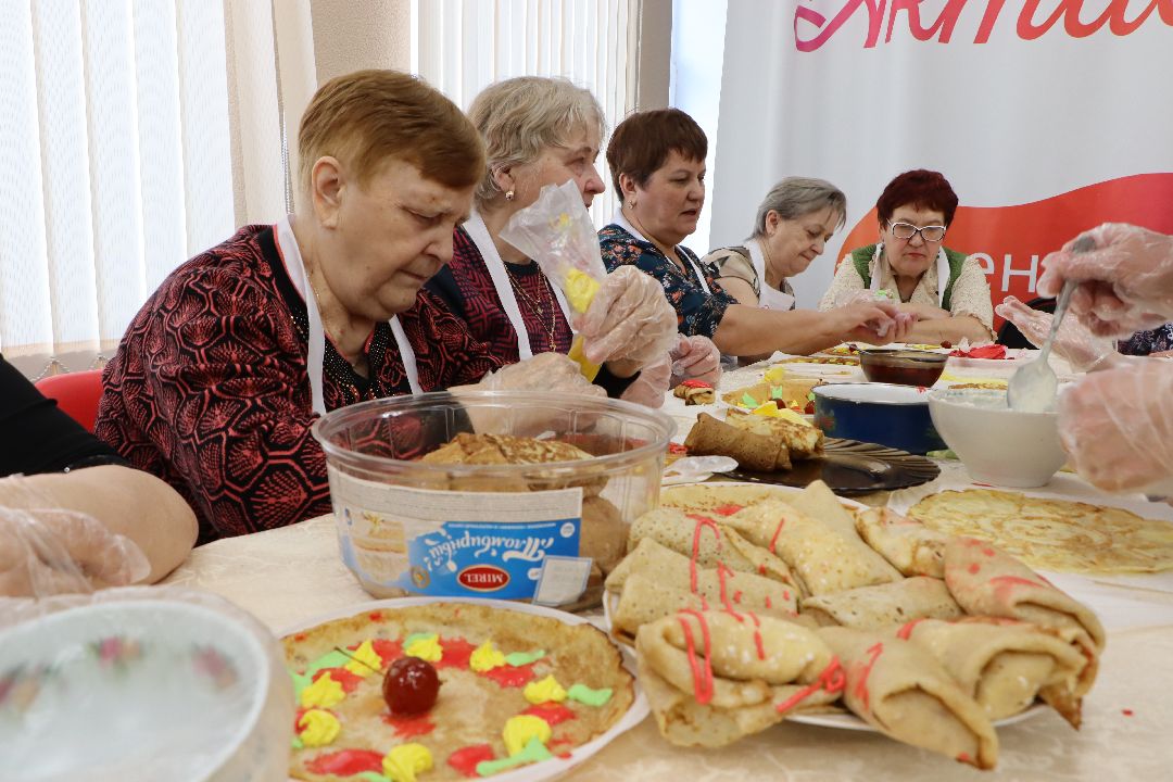 Масленца, блины, активное долголетие