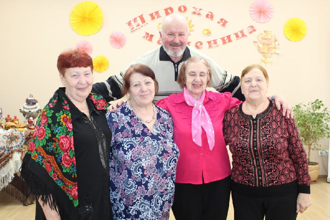 Масленца, блины, активное долголетие