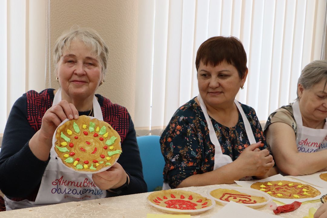 Масленца, блины, активное долголетие