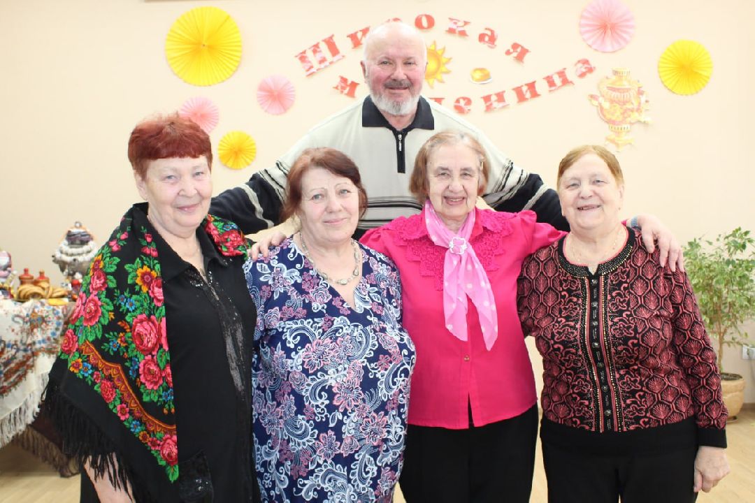 Масленца, блины, активное долголетие