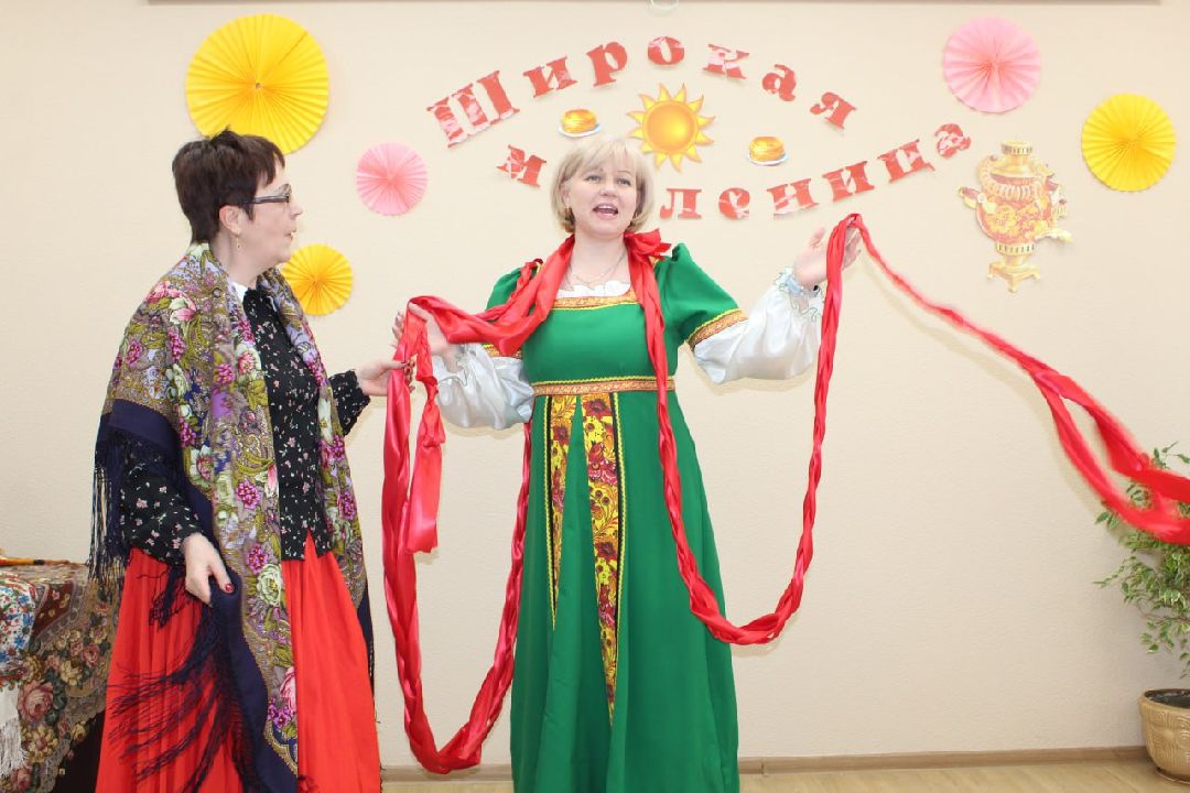 Масленца, блины, активное долголетие