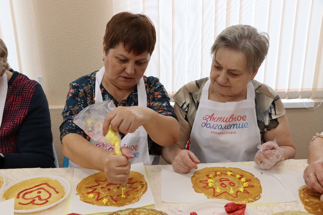 Масленца, блины, активное долголетие