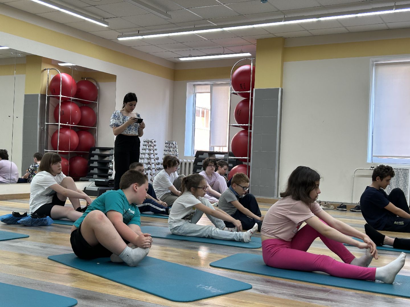 Медицина, ЛФК, открытое занятие, Фрязино