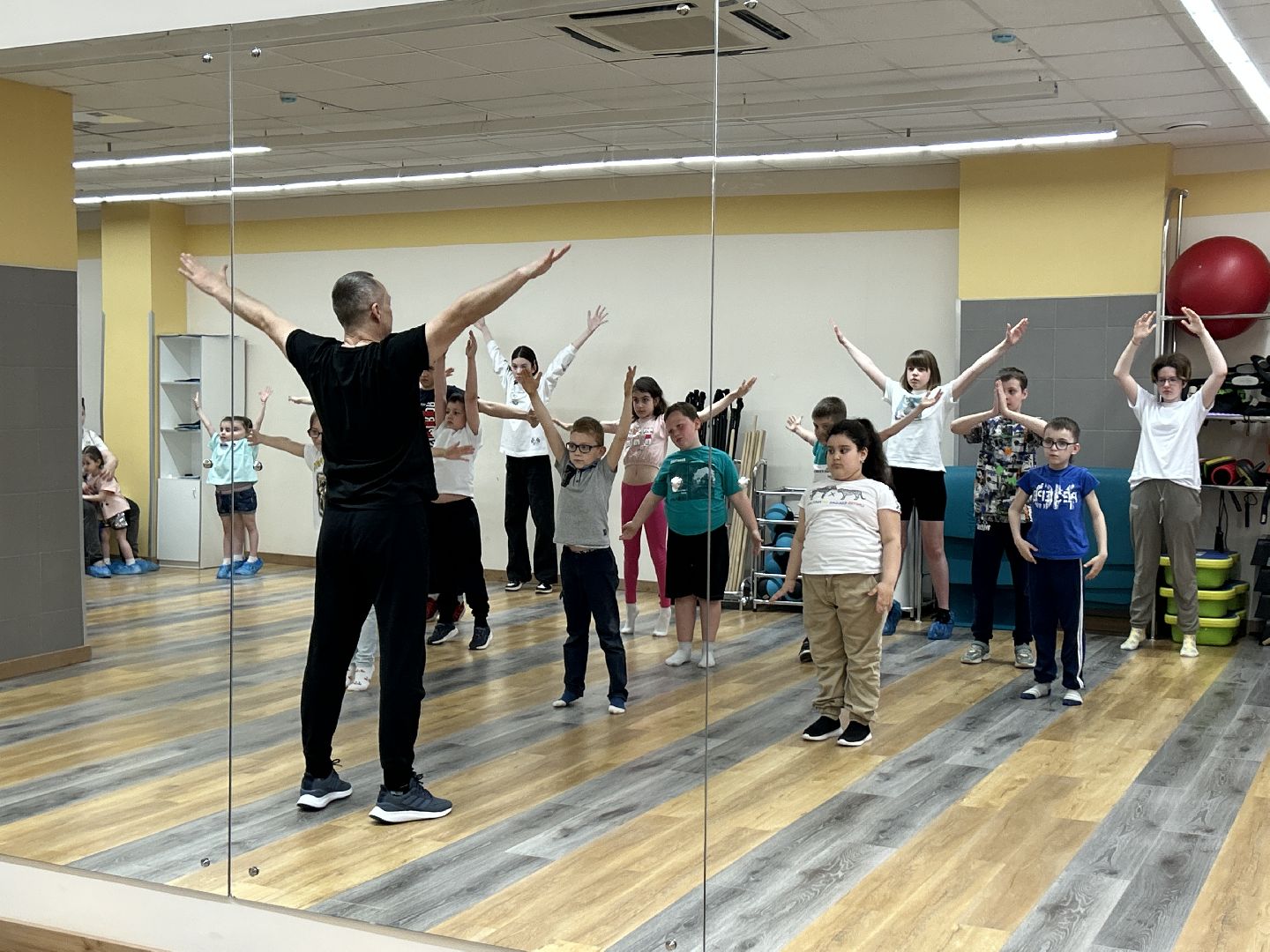 Медицина, ЛФК, открытое занятие, Фрязино