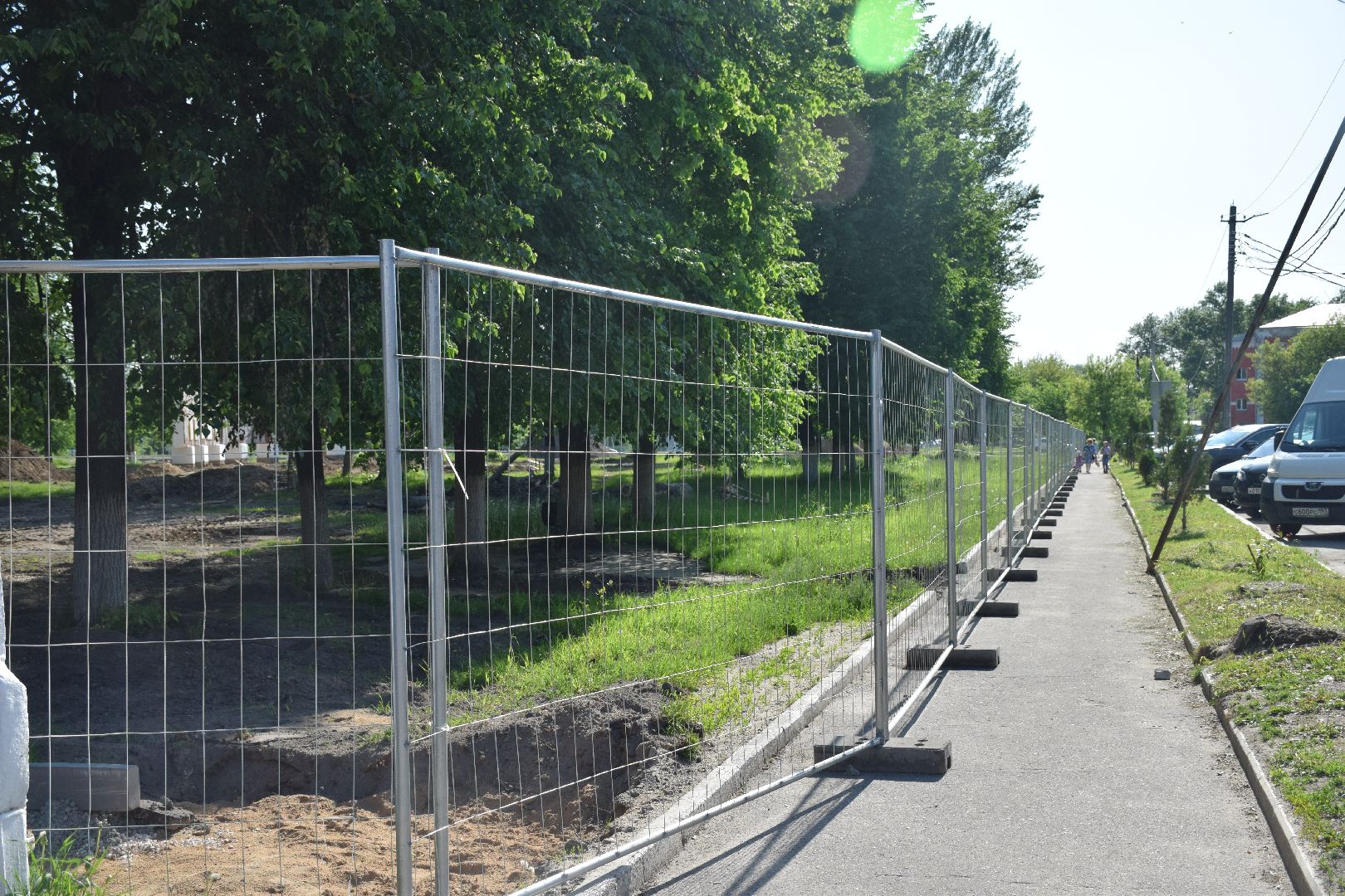 Павловский Посад, городской округ Павловский Посад, строительство, парк, ремонт