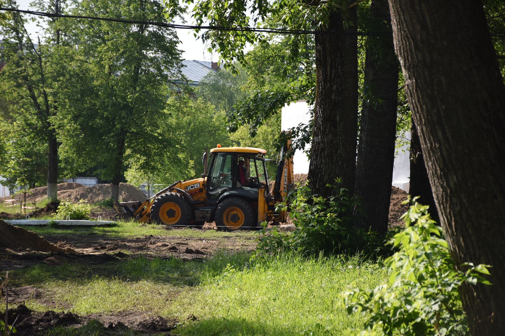 Павловский Посад, городской округ Павловский Посад, строительство, парк, ремонт