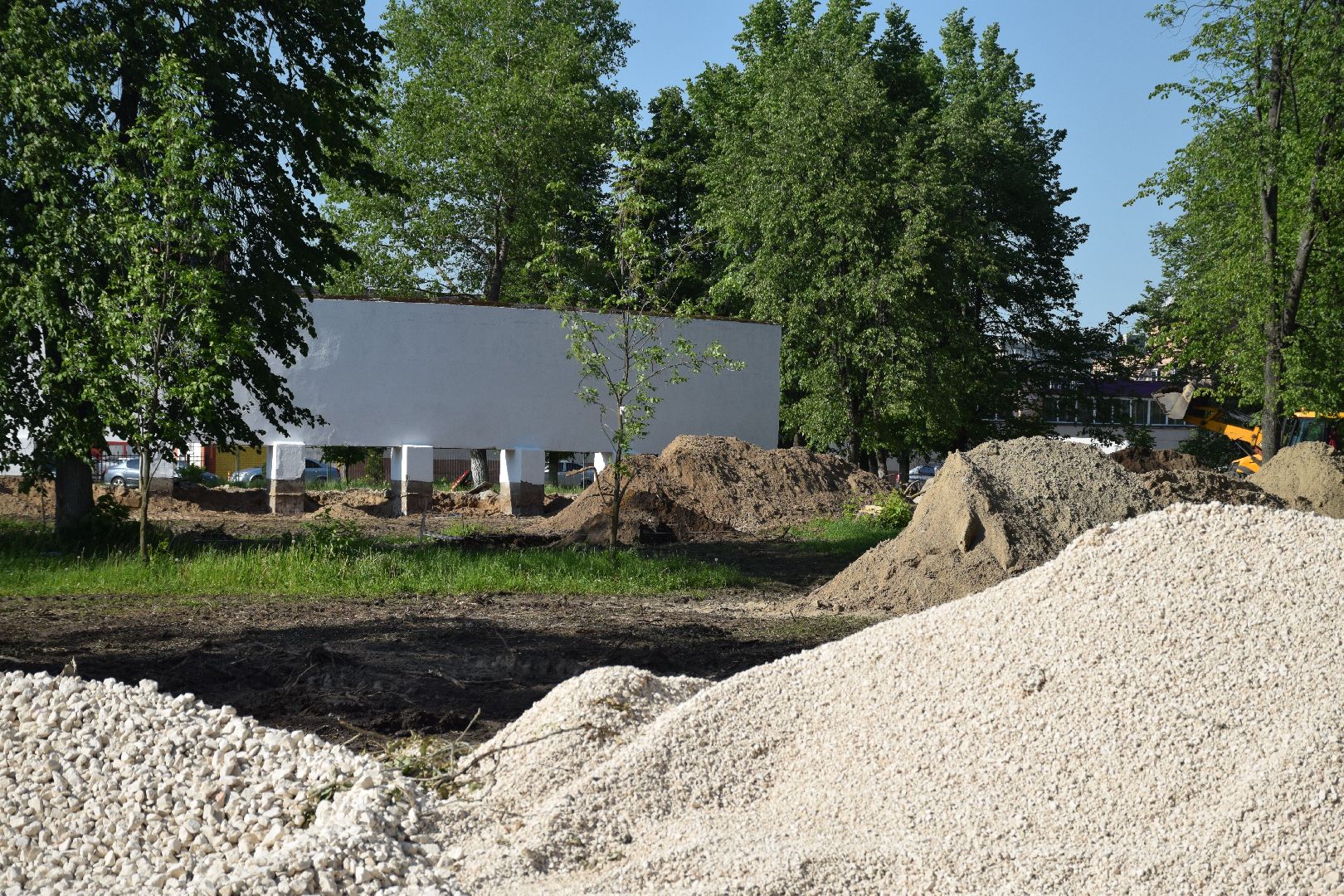 Павловский Посад, городской округ Павловский Посад, строительство, парк, ремонт