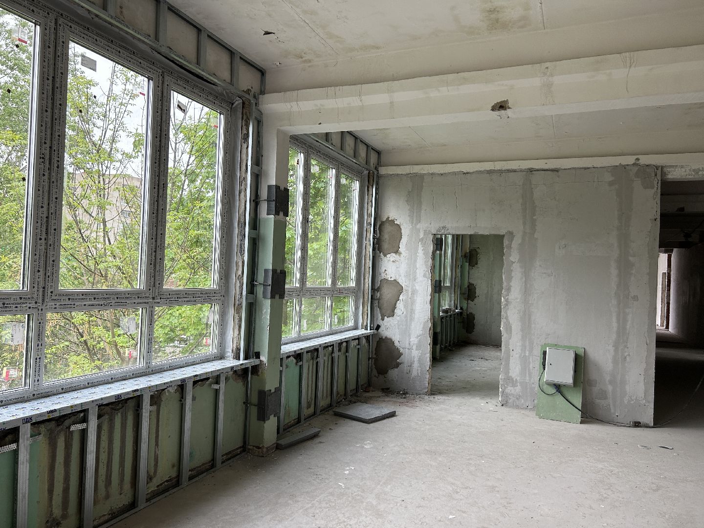 Капитальный ремонт, школа, строительство, Фрязино