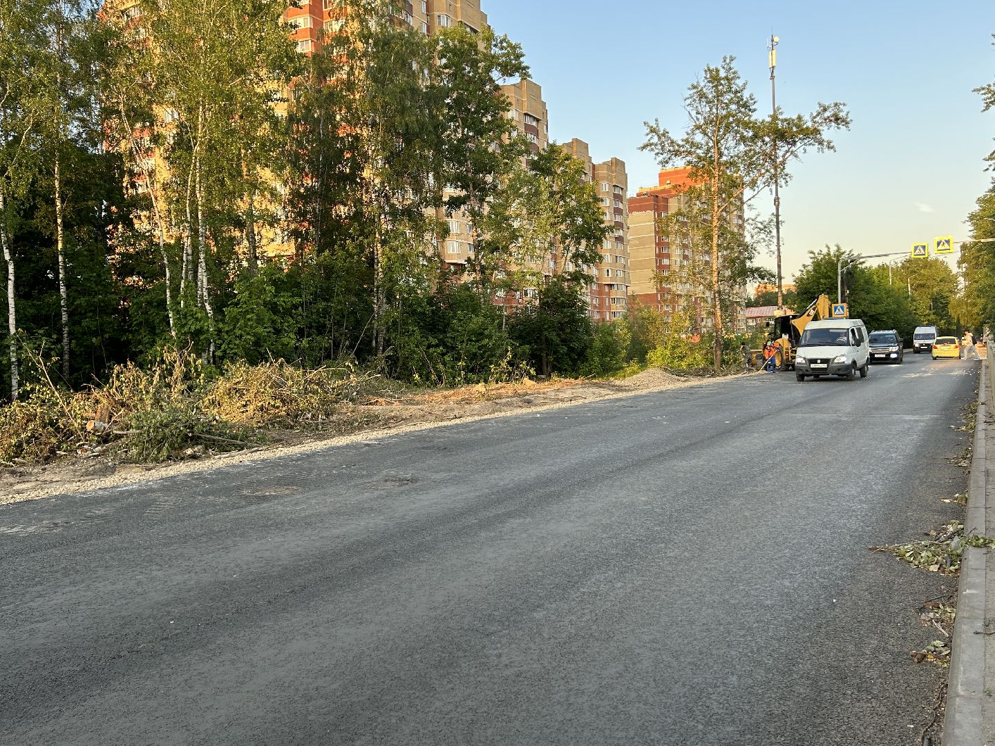 Ремонт дороги, благоустройство, Щелково