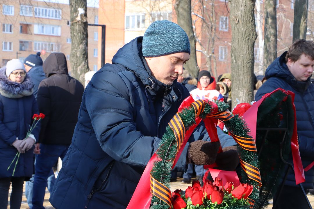 Серебряные Пруды, память, ветераны