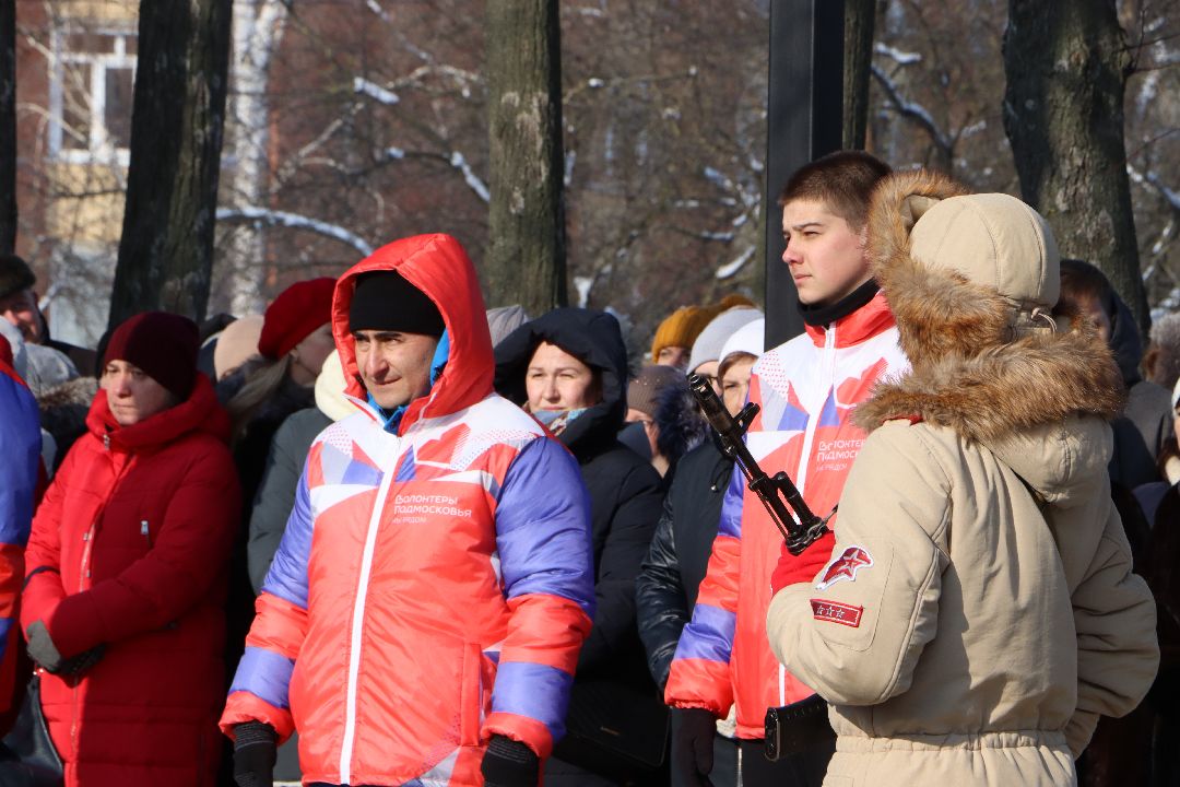 Серебряные Пруды, память, ветераны