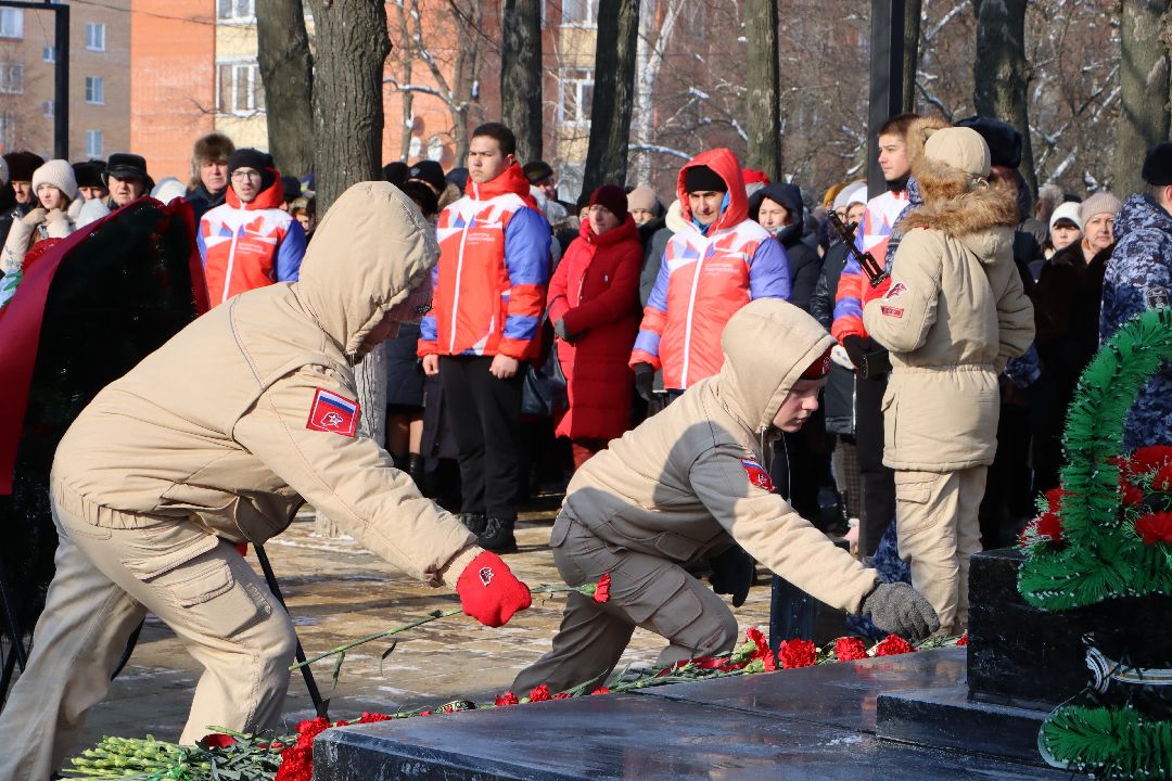 Серебряные Пруды, память, ветераны