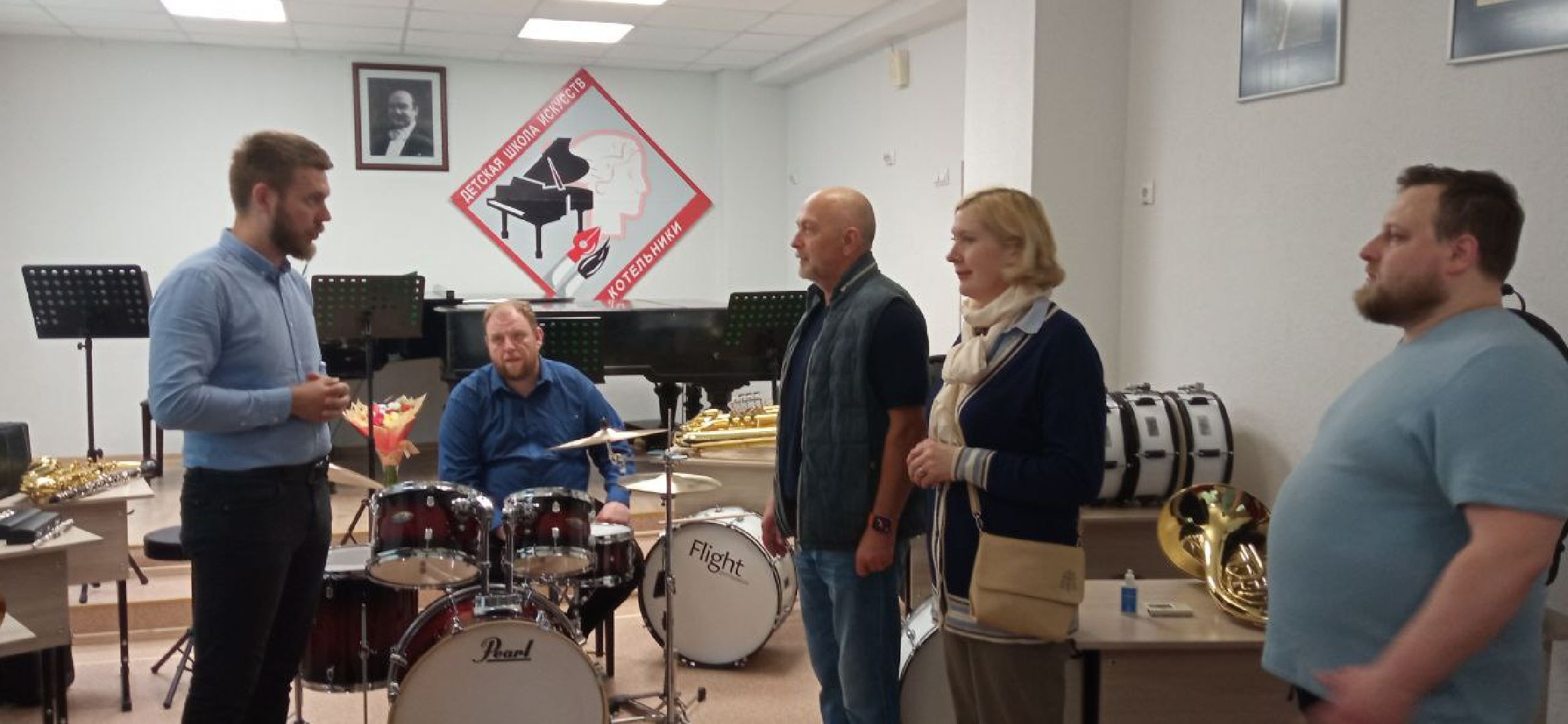 школа искусств, духовой оркестр, инструменты, благотворительность, Котельники