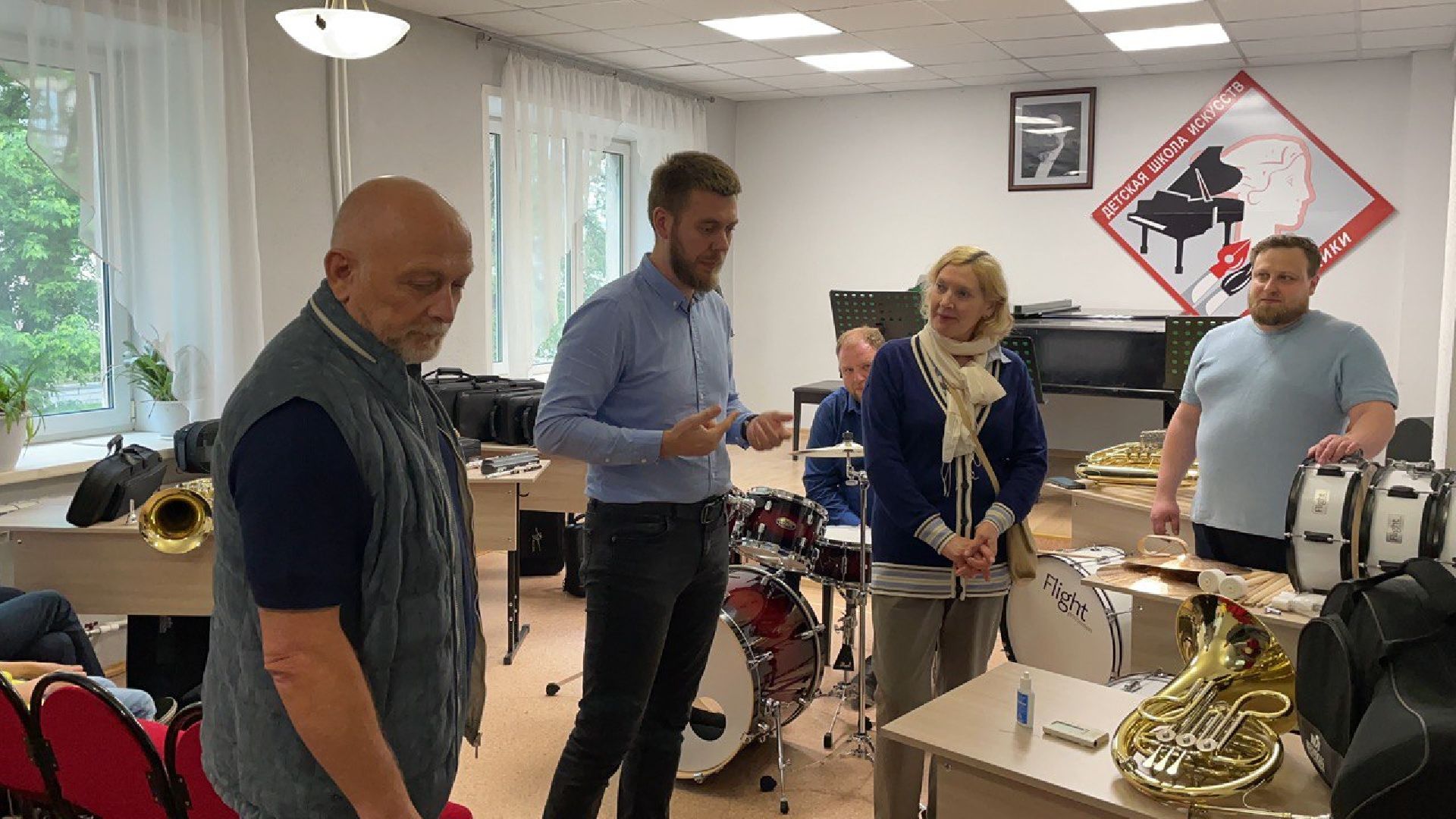 школа искусств, духовой оркестр, инструменты, благотворительность, Котельники