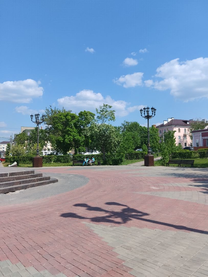 Благоустройство, озеленение, сквер Бугрова, Ногинск, Богородский городской округ