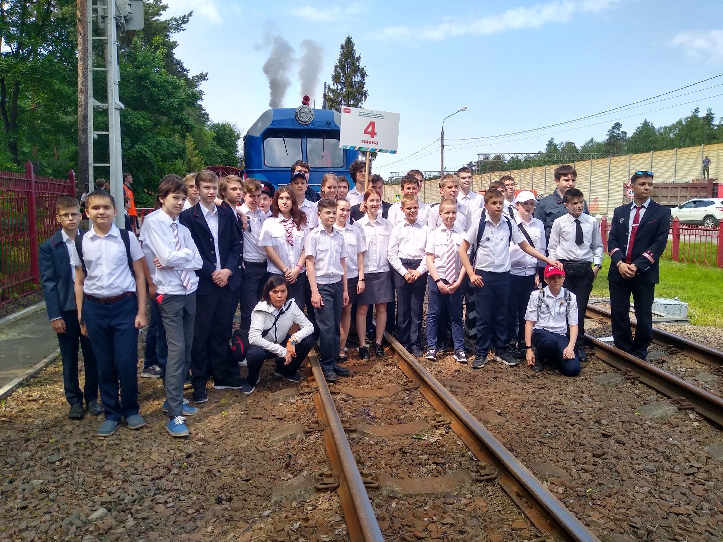 Раменское, общество, открытие сезона детской железной дороги, флешмоб