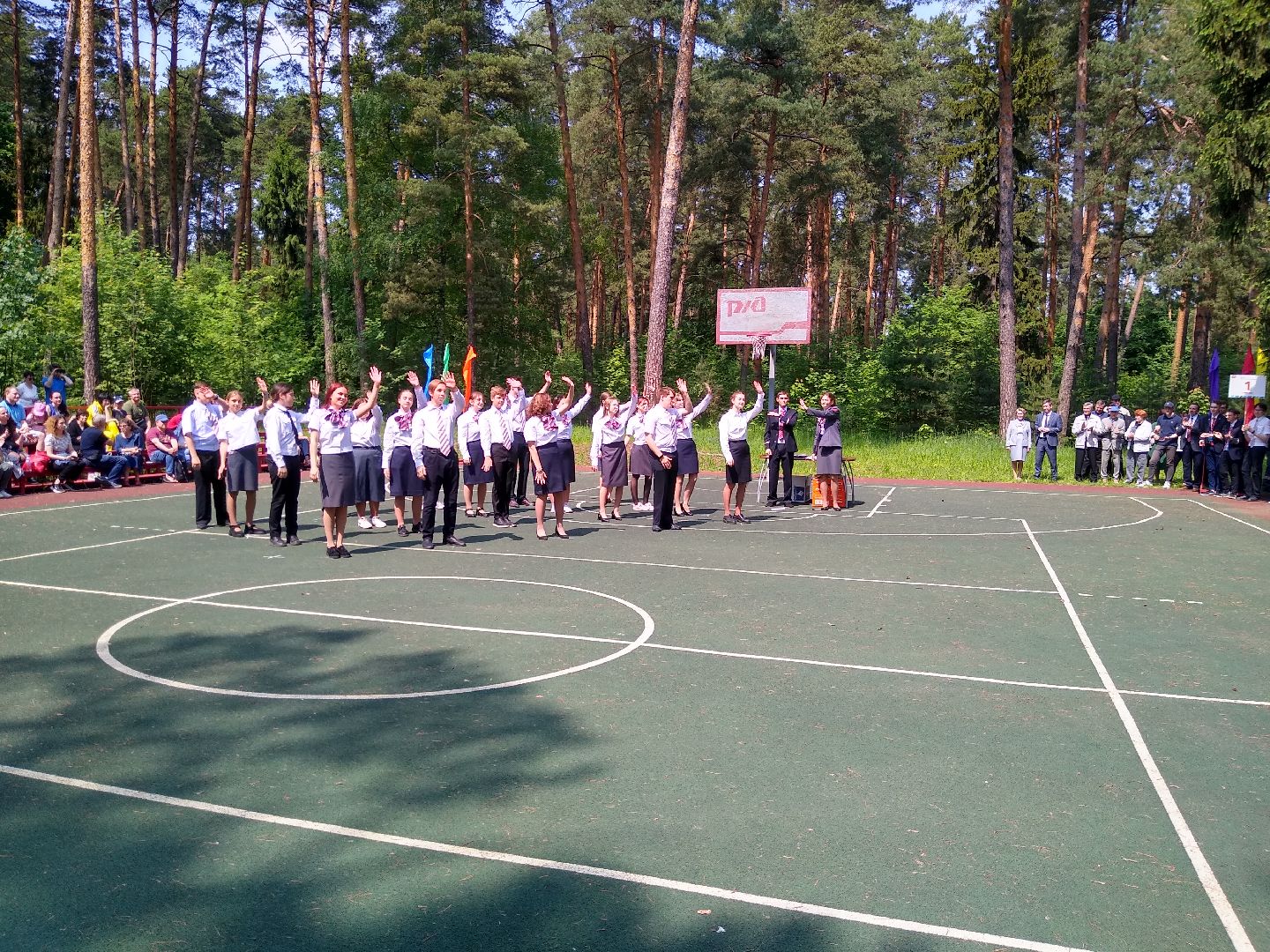 Раменское, общество, открытие сезона детской железной дороги, флешмоб