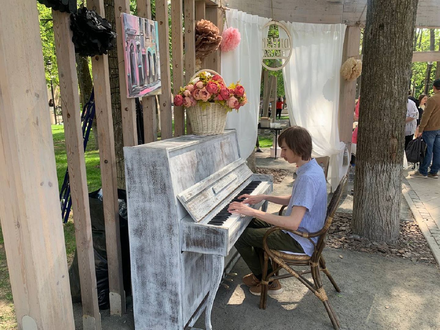 Звенигород, городской парк имени Чехова, фестиваль