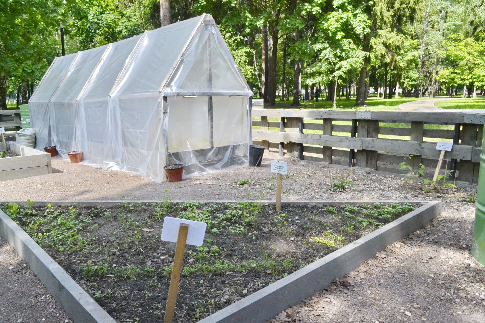 Балашиха, Подмосковье, благоустройство,Общественный огород, парки