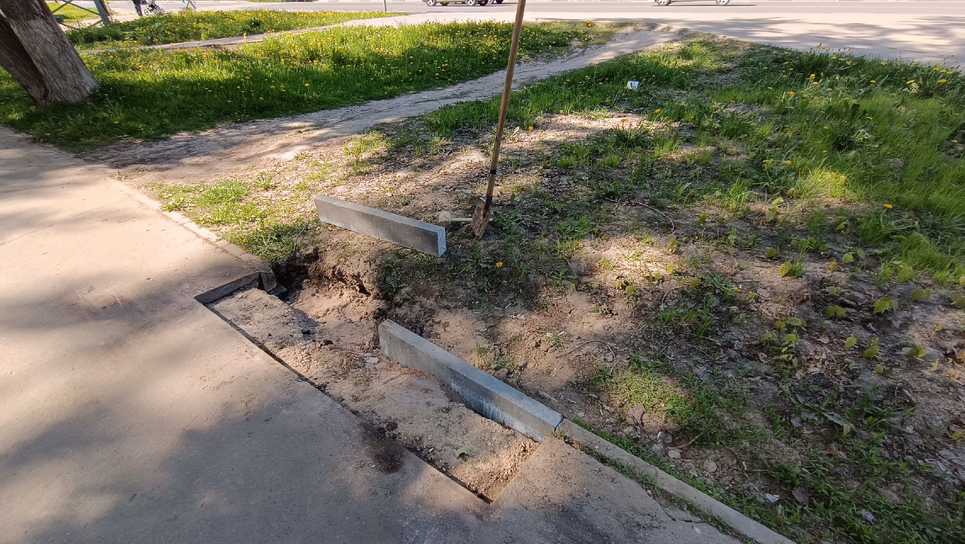 Лобня, благоустройство, асфальт