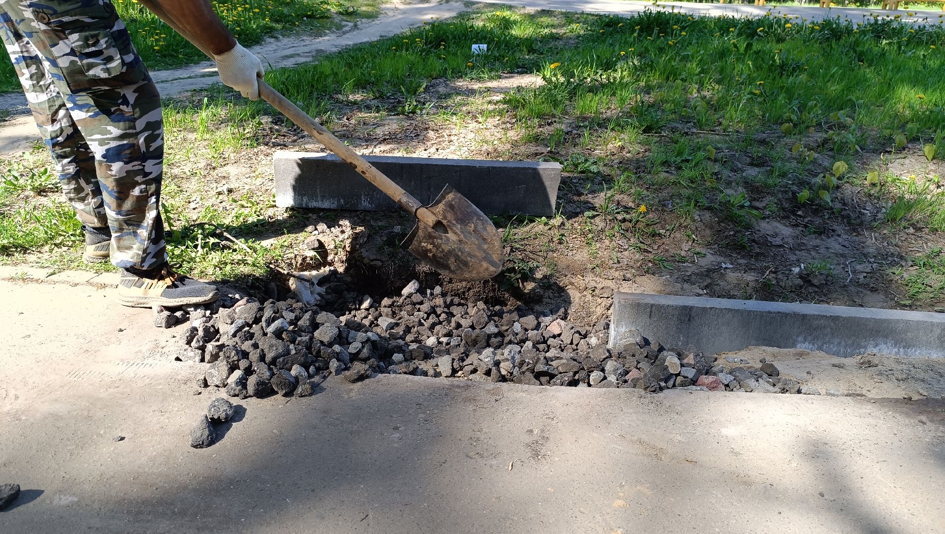 Лобня, благоустройство, асфальт