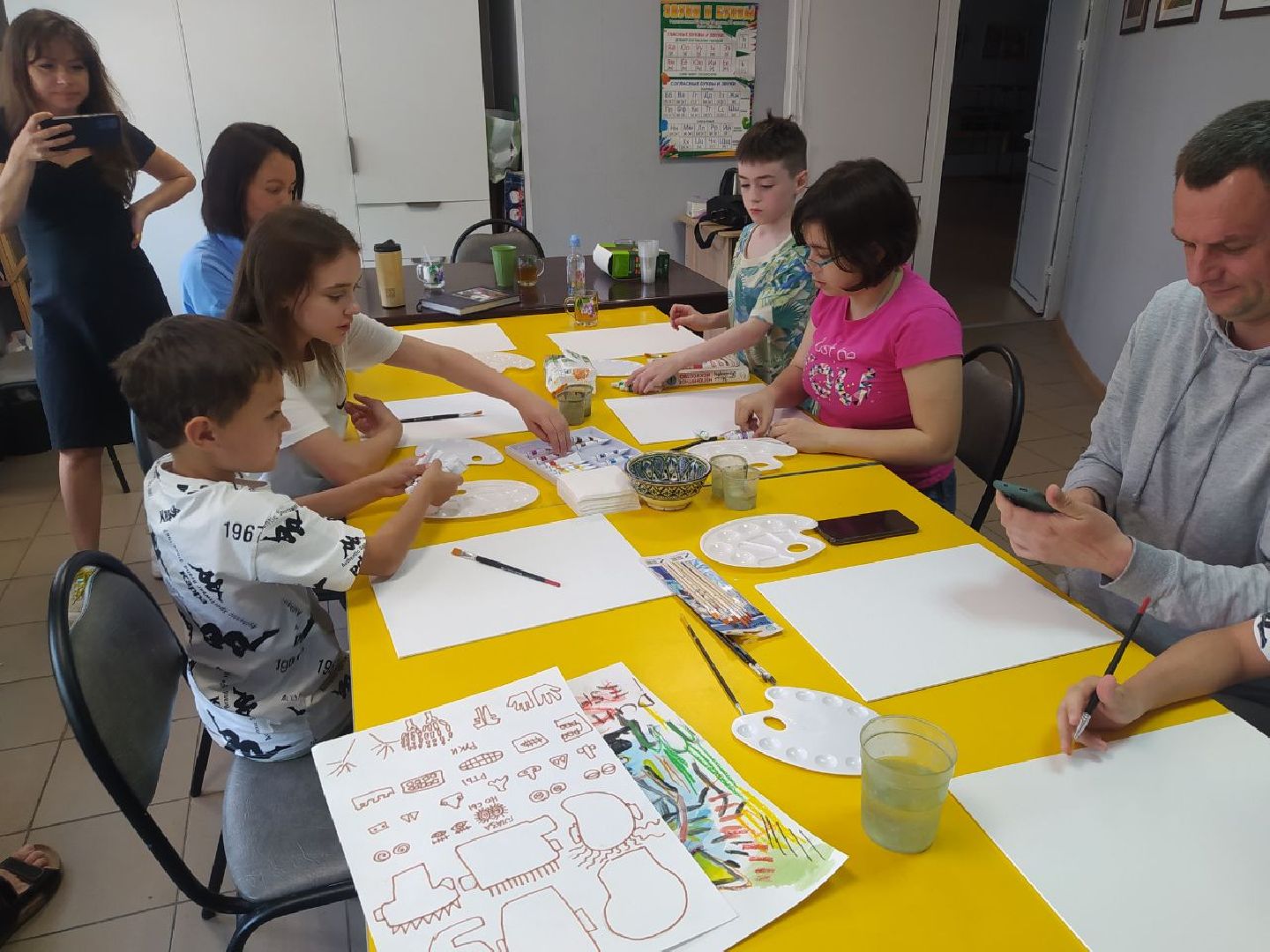 Дедовск, мастер-класс, Жан Мишель Баския, сюрреализм, Александр Фадеев