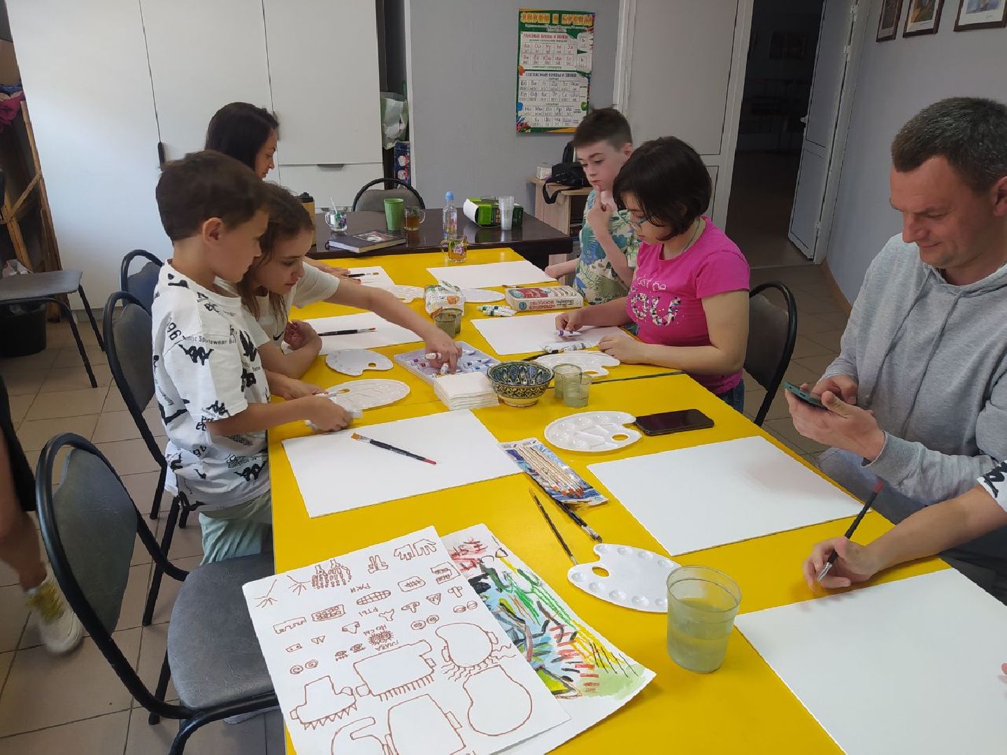 Дедовск, мастер-класс, Жан Мишель Баския, сюрреализм, Александр Фадеев