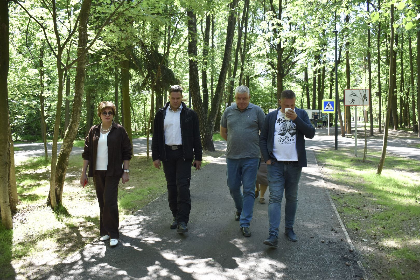 Балашиха, Подмосковье, благоустройство, парки, Ольгинский лесопарк, депутаты, Тарас Ефимов