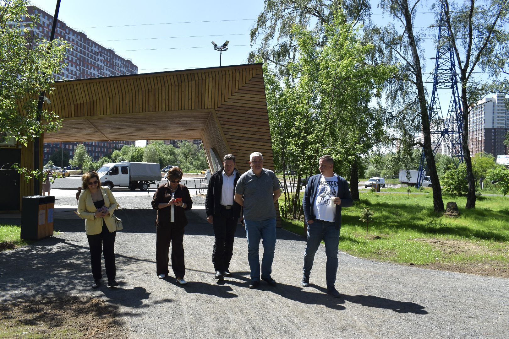 Балашиха, Подмосковье, благоустройство, парки, Ольгинский лесопарк, депутаты, Тарас Ефимов