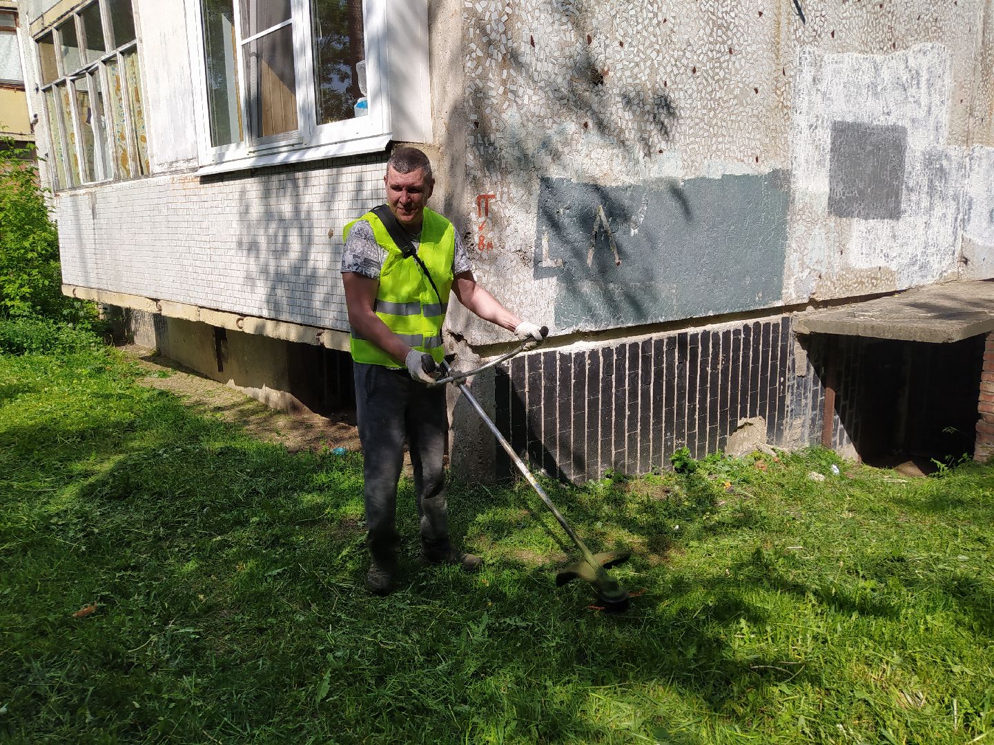 Покос, трава, благоустройство