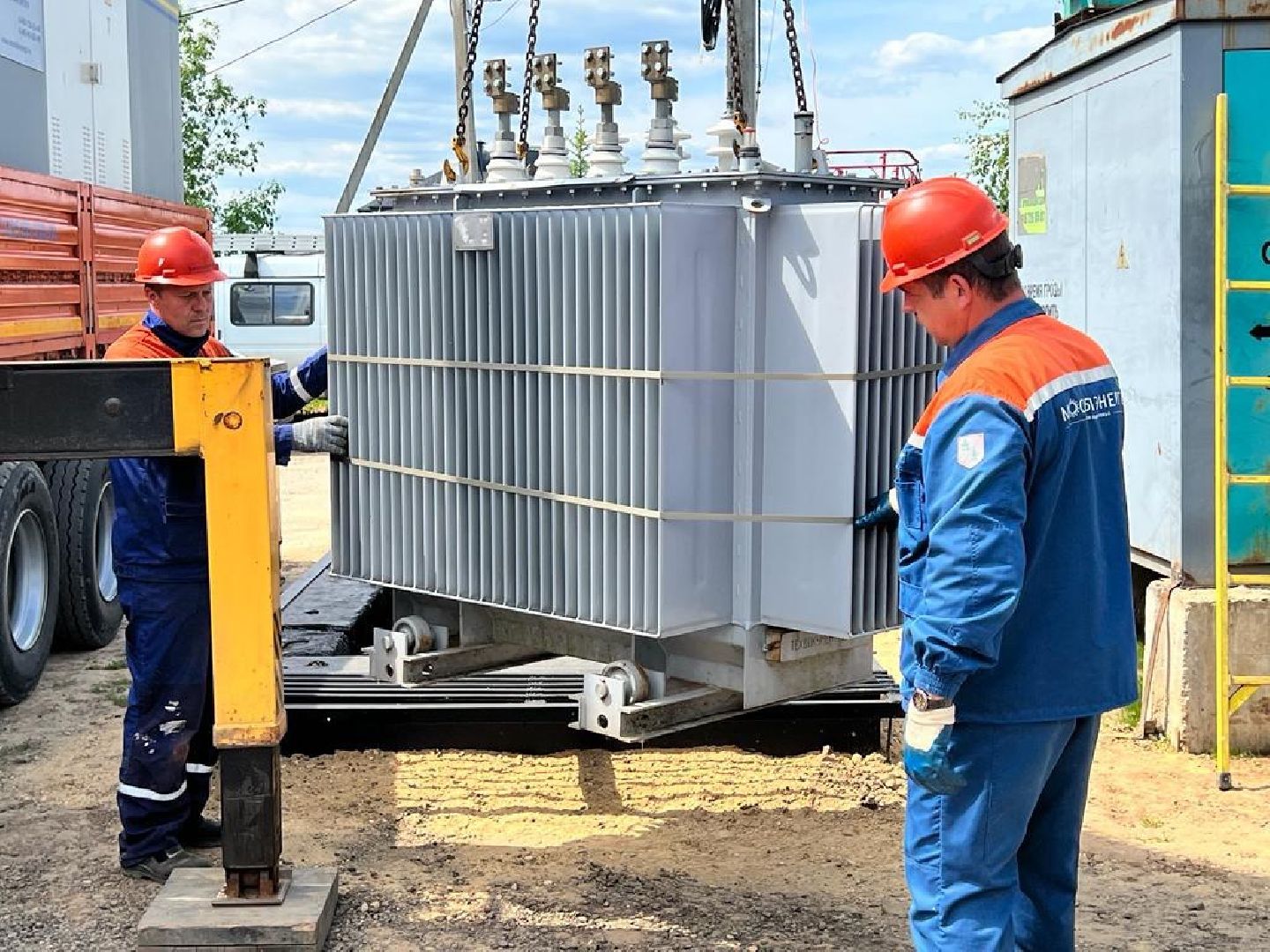 Чехов, ЖКХ, КТП, Мособлэнерго, установка