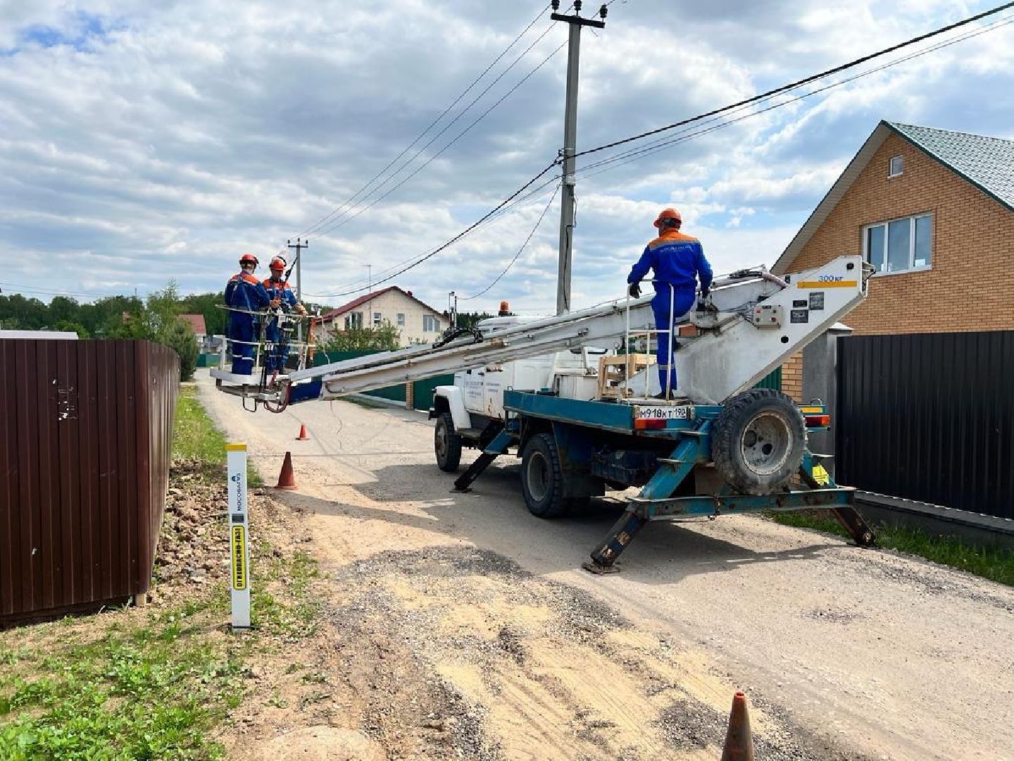 Чехов, ЖКХ, КТП, Мособлэнерго, установка