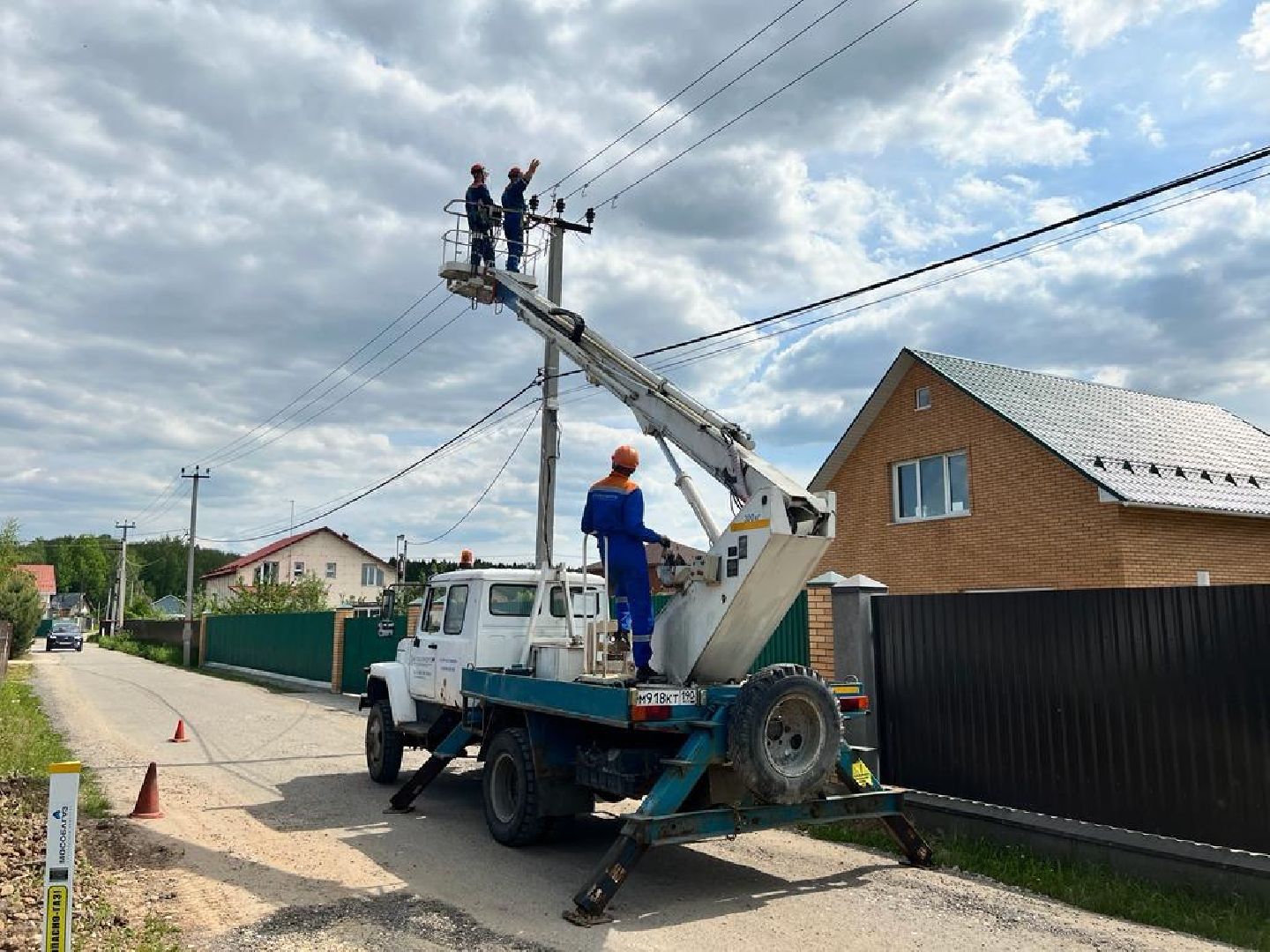 Чехов, ЖКХ, КТП, Мособлэнерго, установка