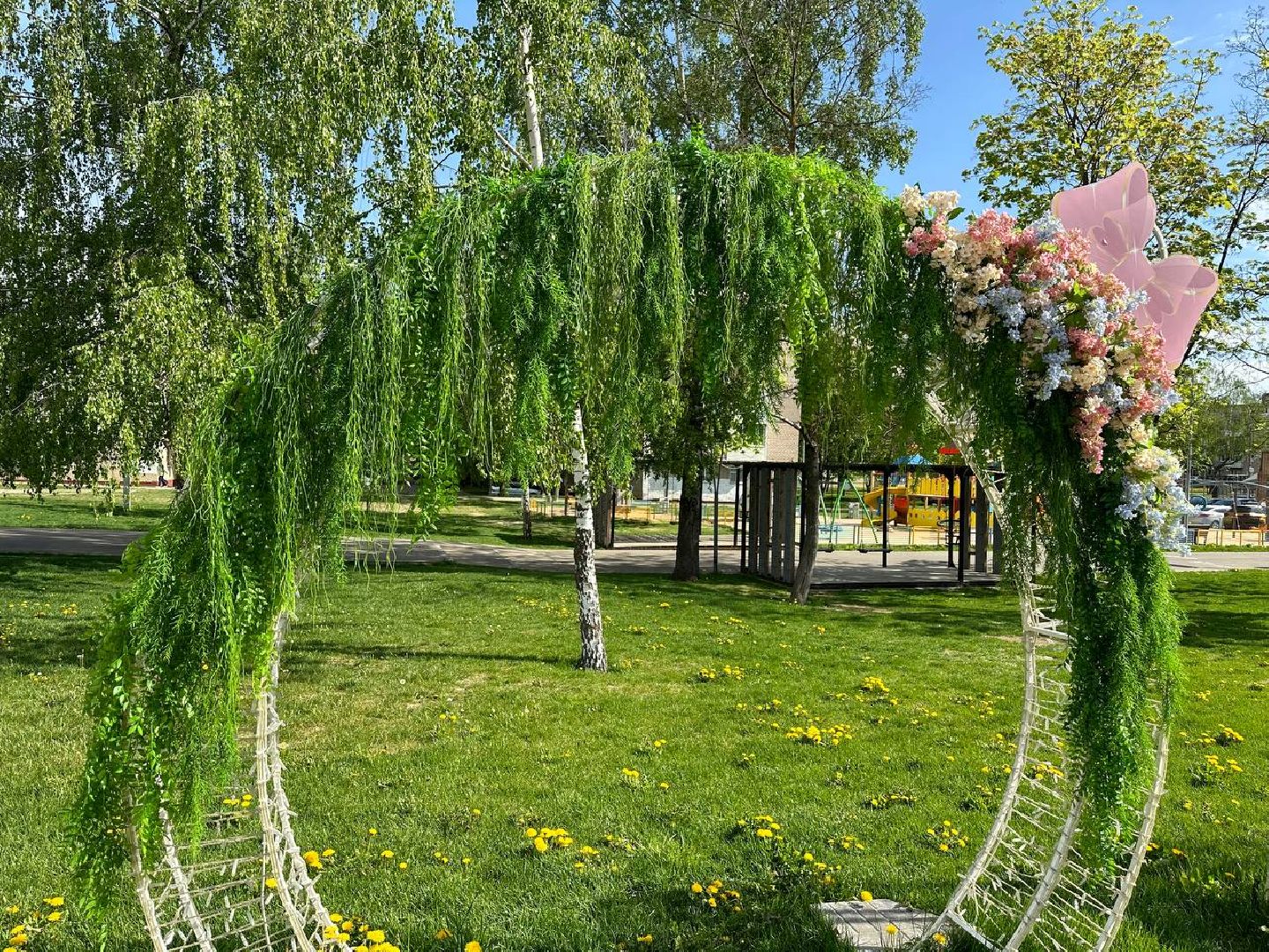 Можайск, Можайский городской округ, Подмосковье, фотозона, цветы, активные жители, фотографии, инсталляция