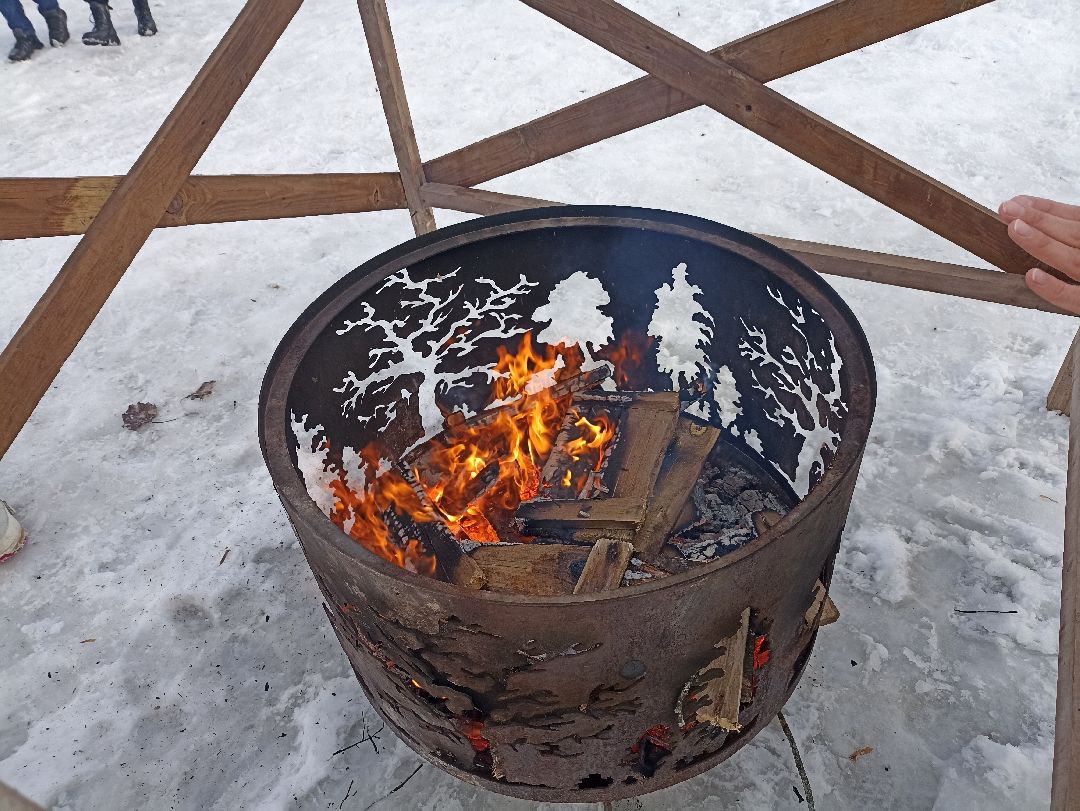 Серпухов, масленица, очаги, парк