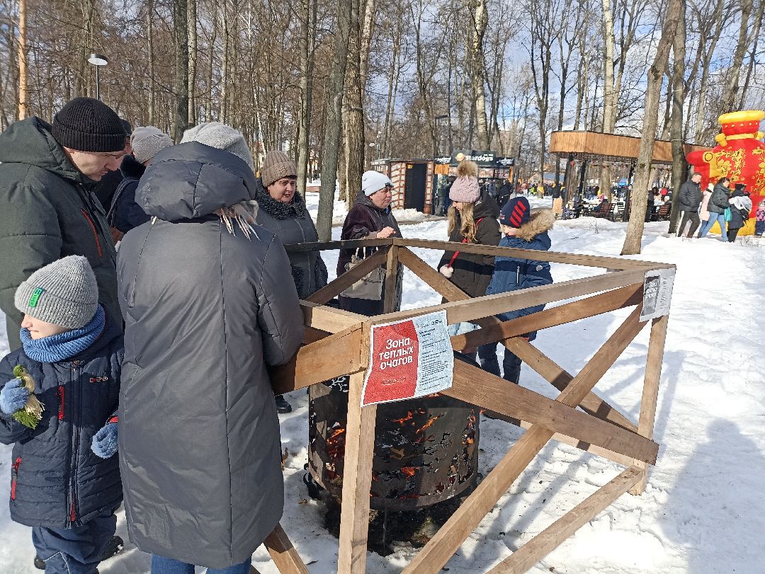 Серпухов, масленица, очаги, парк