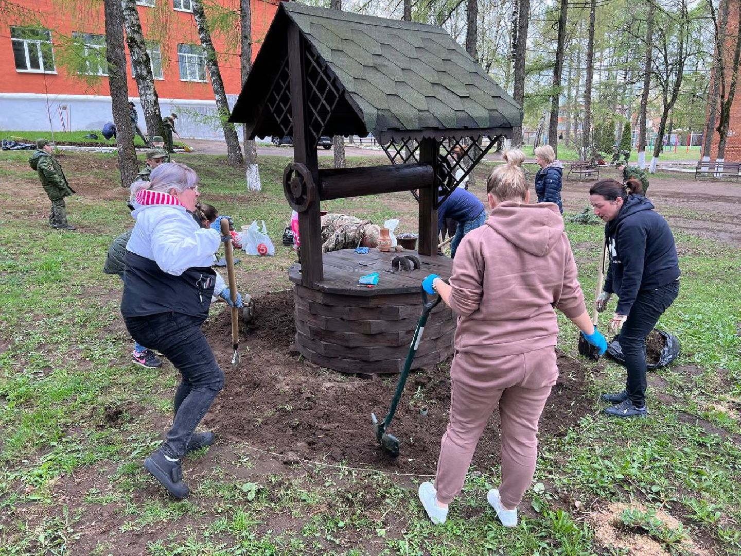 Солнечногорск, конкурс, клумба, кадеты, родители
