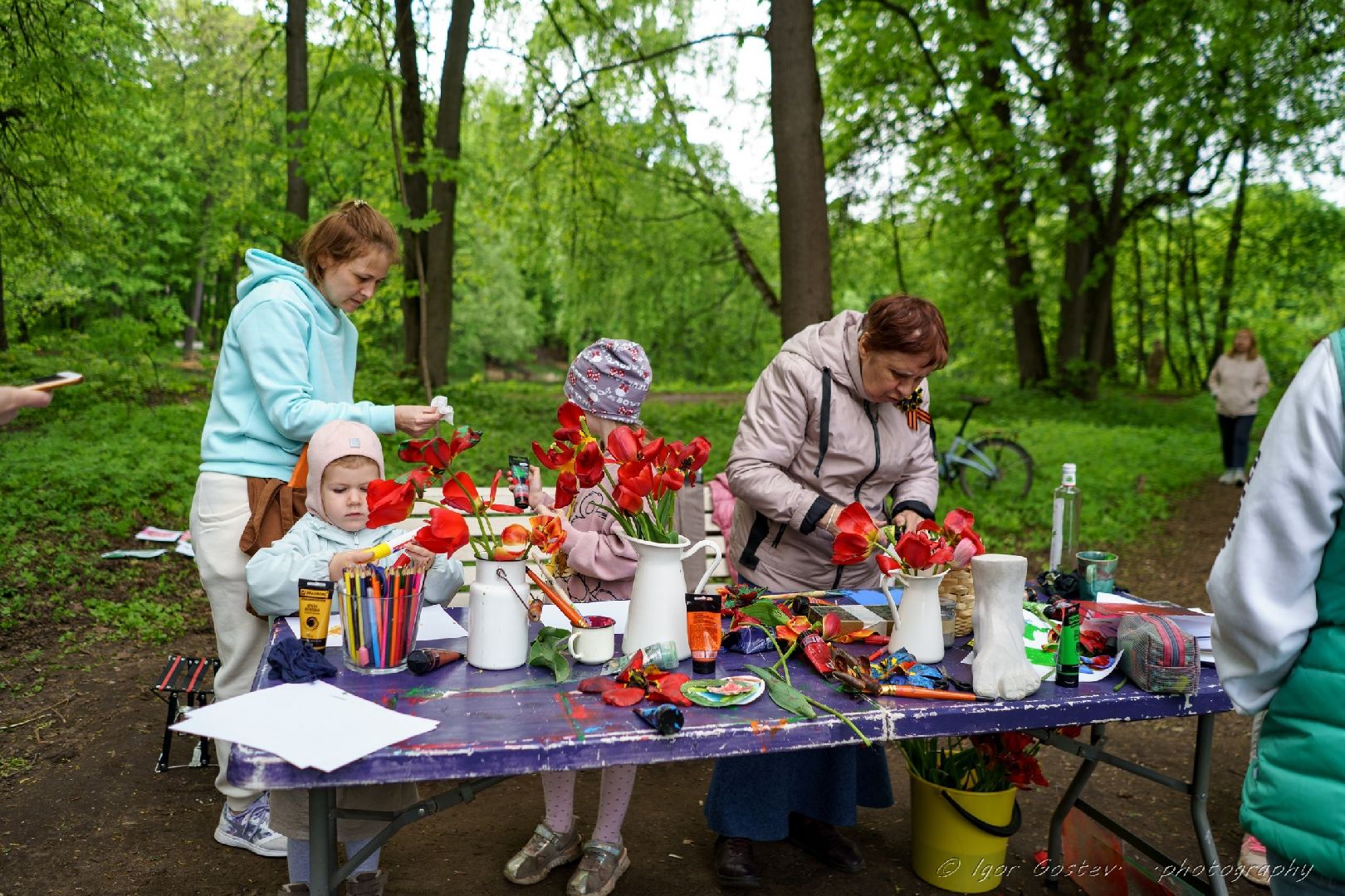 мастер-класс, живопись, акварель, усадьба, Быково