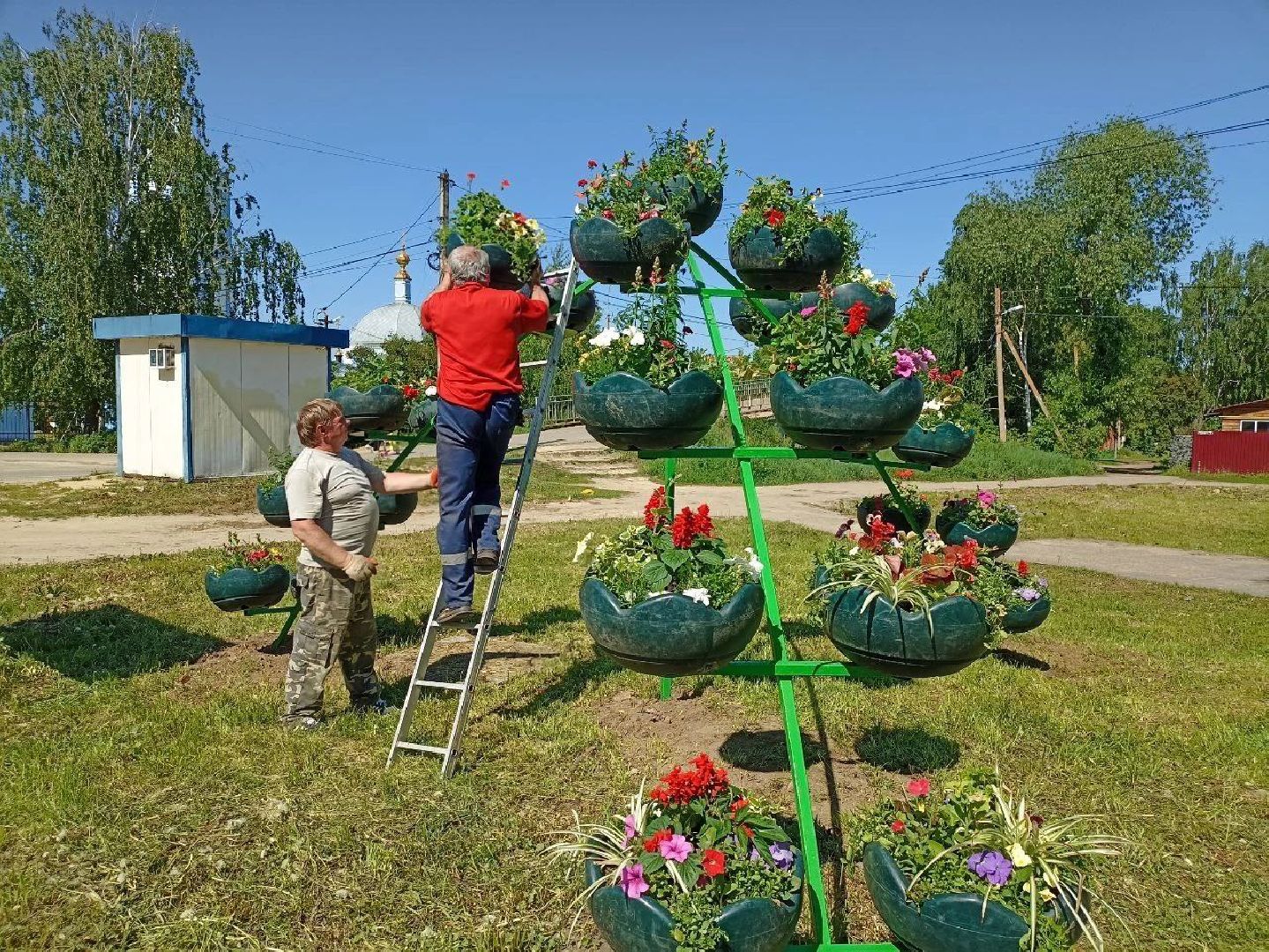 благоустройство, Воскресенск