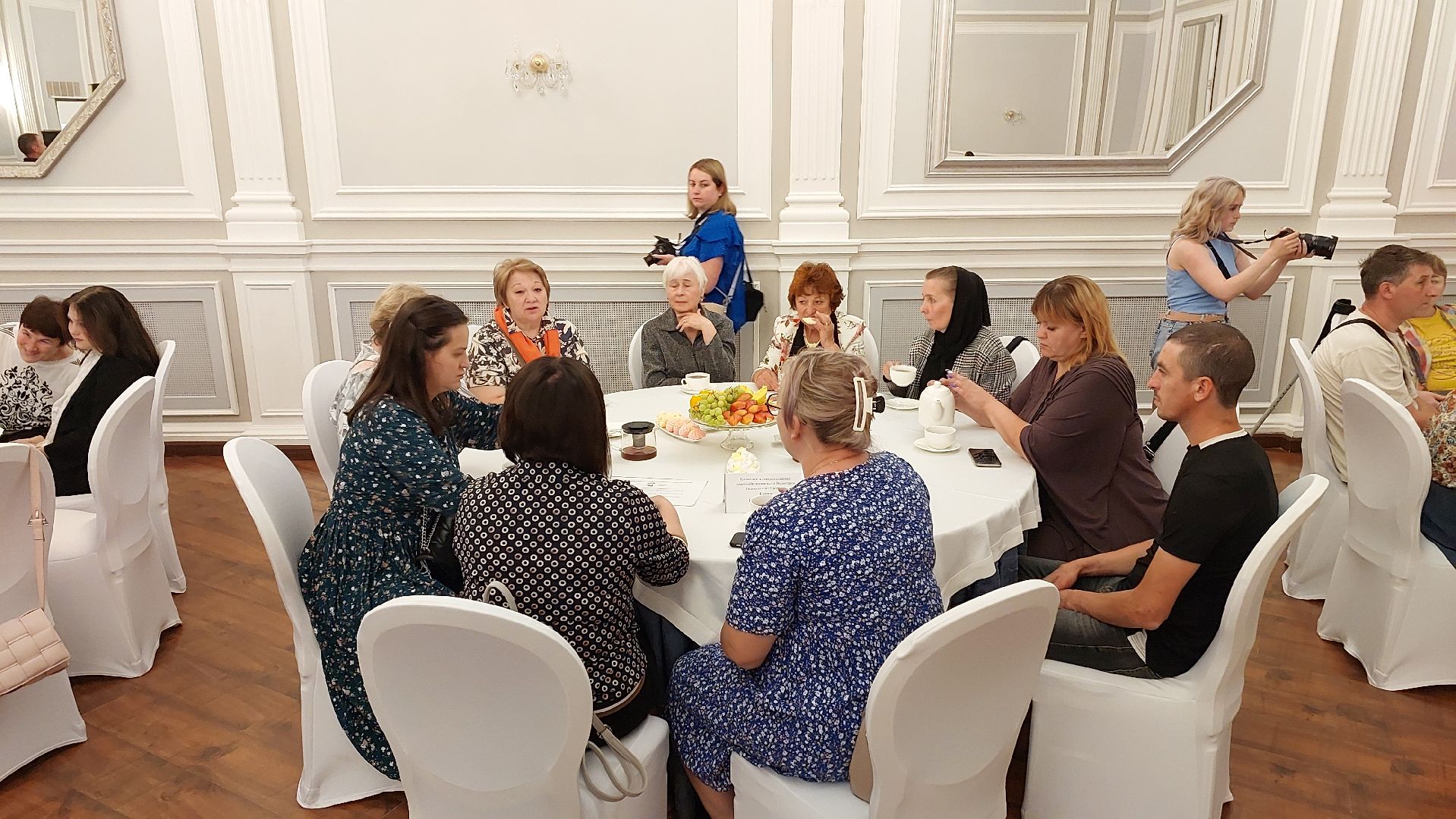 сво, спецоперация, серпухов, молебен, чаепитие, военные, семьи военных, волонтеры,