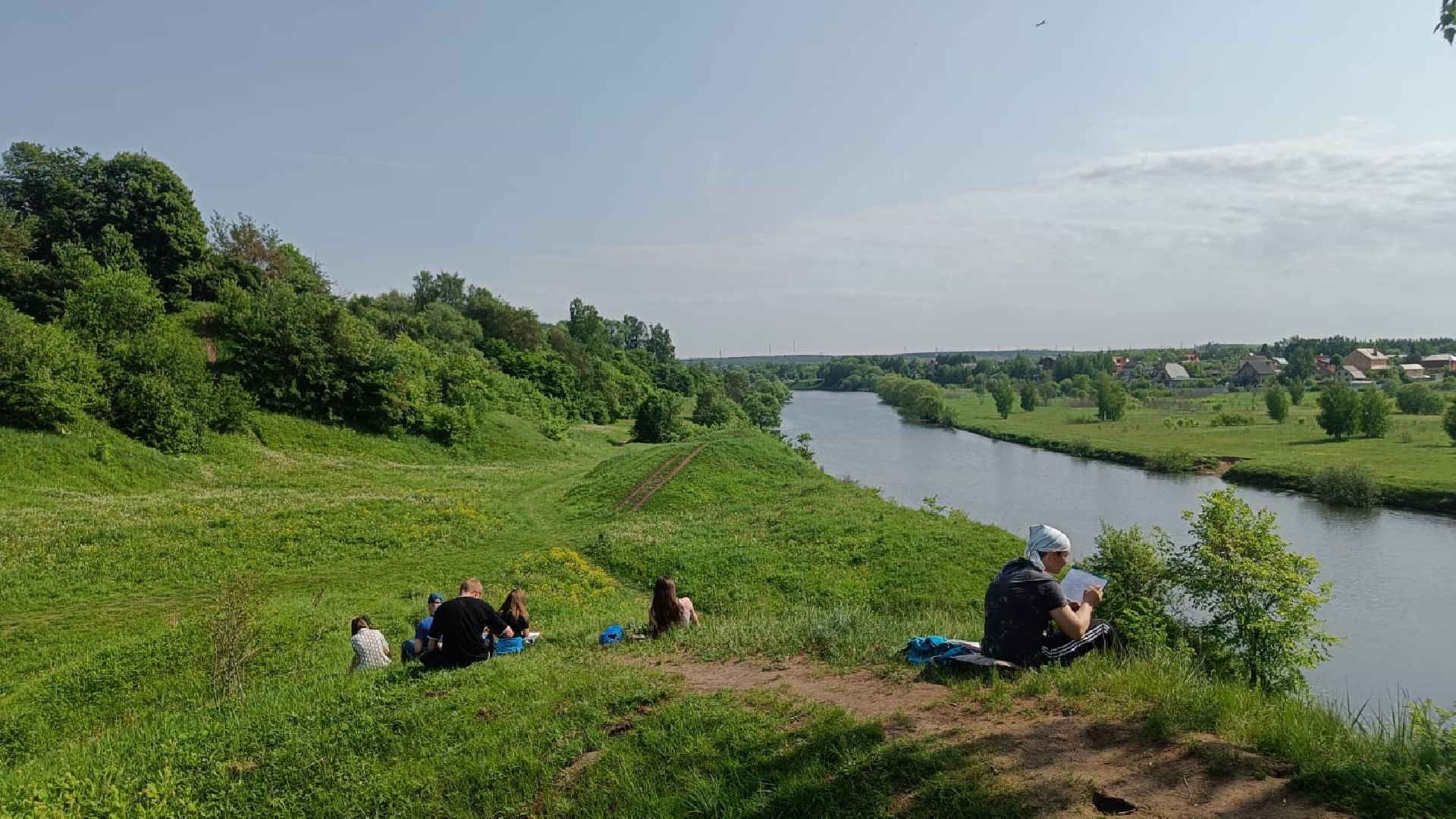 Домодедово, пленэр, прогулка, живопись, поход, история округа