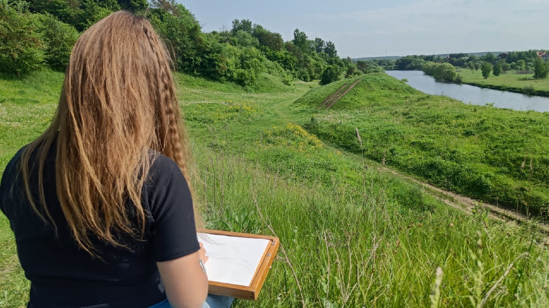 Домодедово, пленэр, прогулка, живопись, поход, история округа