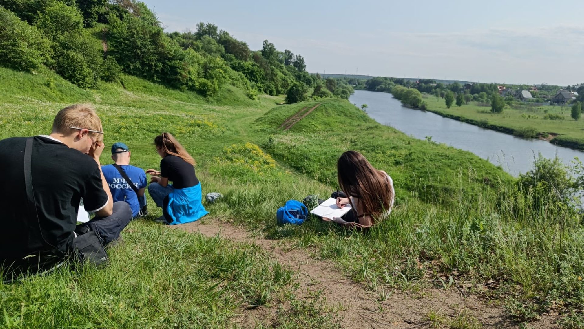 Домодедово, пленэр, прогулка, живопись, поход, история округа