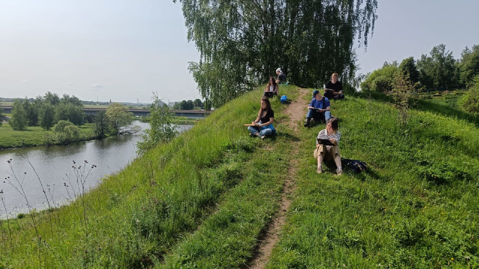 Домодедово, пленэр, прогулка, живопись, поход, история округа