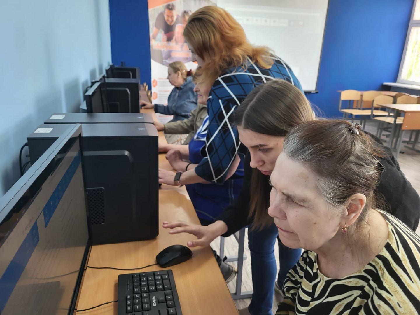 Уроки, компьютерная грамотность, Люберцы, пенсионеры